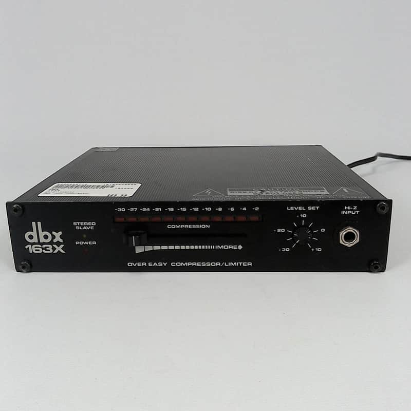 dbx 163X Over Easy Compressor / Limiter | Reverb