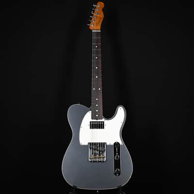 Fender Custom Shop American Custom Telecaster NOS- Aged Charcoal Frost Metallic/ Aged Black Back & Sides 2023 (XN16552) image 2