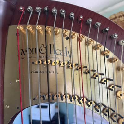 Lyon & Healy 85 Concert Grand (Extended Soundboard) 2004 - Mahogany image 3