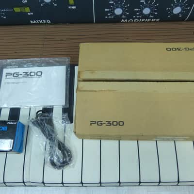 Roland Alpha Juno-2 + PG-300 Programmer + manuals, etc. image 21