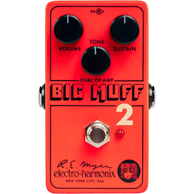 Electro-Harmonix / JHS Nano Big Muff 2 Dual Op-Amp Fuzz | Reverb