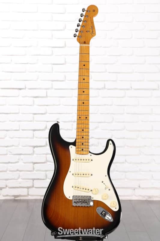 Fender Stories Collection Eric Johnson 1954 "Virginia" Stratocaster - 2-Tone Sunburst (StratEJ54Vrg2Sd1) image 1