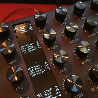 Futuresonus Parva 8-Voice Analog Synthesizer - Limited Black Matte & Black Knob Edition image 3