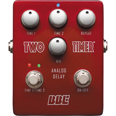 BBE Two Timer Dual Mode Analog Delay Guitar Effect Pedal image 2