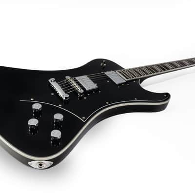 Hagstrom HSFANTOMEN09 Electric Guitar, Fantomen, Black Gloss image 9