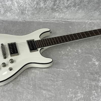 Ibanez SZ320EX electric guitar in gloss white finish with case image 12