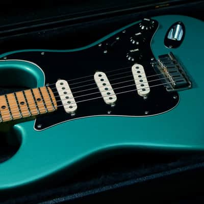Fender American Standard Stratocaster with Maple Fretboard 1993 - Caribbean Mist image 6