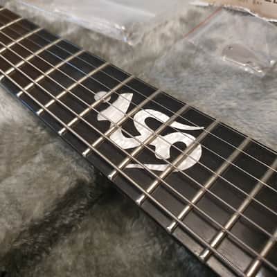 NEW ESP Forest F-STD 7 String Sanskrit EMG Satin Black MIJ Japan FRX image 4
