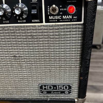Ernie Ball Music Man HD150 reverb 1980 - Black image 2