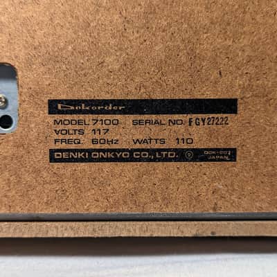 Dokorder 7100 Reel to Reel Stereo Tape Deck Player / Recorder image 15