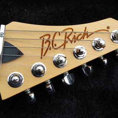 2010 B.C. Rich Grover Jackson USA Gunslinger Natural Oil Finish image 9