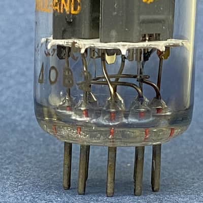 Amperex 12AU7 ECC82 • 1970 • 100% BALANCED Gm & mA tube • Very Strong NOS • Orange Globe • Philips, Heerlen ΔOB2 • Amplitrex AT-1000 Digitally Tested • Quite Very Low Noise • A-13 image 6