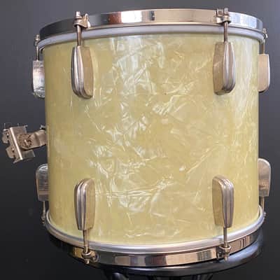 Slingerland 12x24/12x14/16x16/6.5x14" Radio King Drum Set - 30's WMP image 8