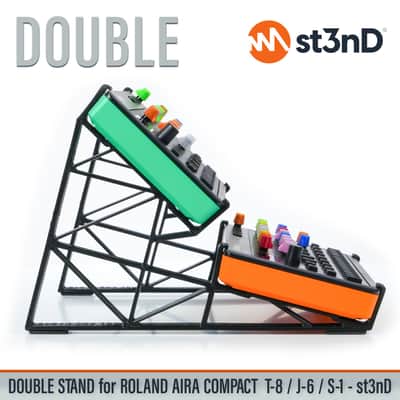 DOUBLE STAND for Roland AIRA Compact P-6 / T-8 / J-6 / S-1 image 3