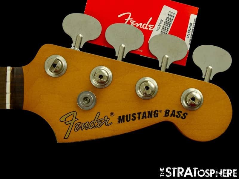 Fender JMJ Justin Meldal-Johnsen Road Worn Mustang Bass NECK + TUNERS