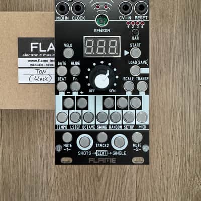 FLAME Electronics Musical Instruments TON - 2 Channel Melody Looper & Quantizer 2026 - Black image 1