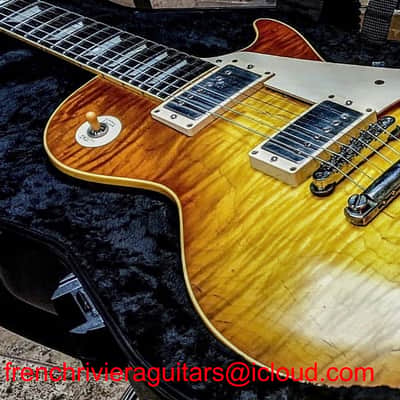 GIL YARON 59 PAF Pickups Double Cream Light Relic Vintage Sound Kalamazoo Secrets image 13