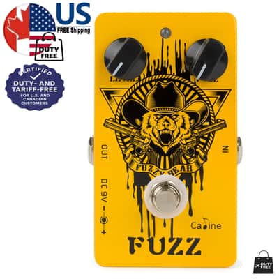 Caline CP-46 Fuzzy Bear Germanium Fuzz Pedal NEW from Caline True Bypass image 4