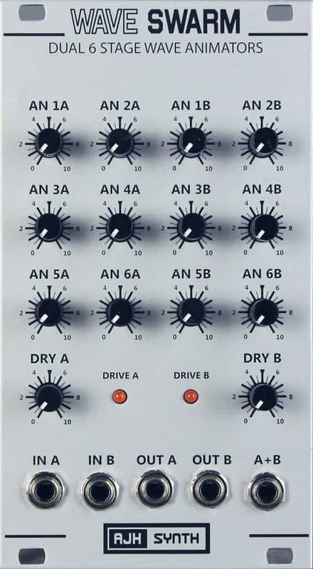 AJH SYNTH WAVE SWARM SILVER : BRAND NEW :  [DETROIT MODULAR] image 1