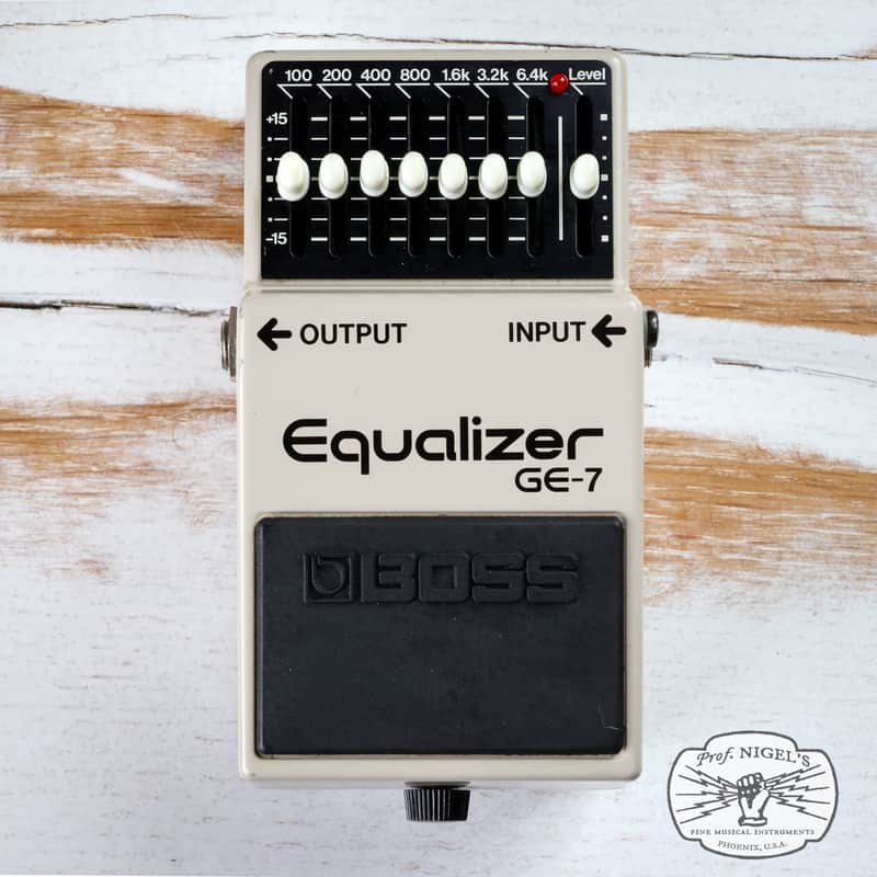 Boss GE-7 Equalizer MIJ Black Label Made in Japan image 1
