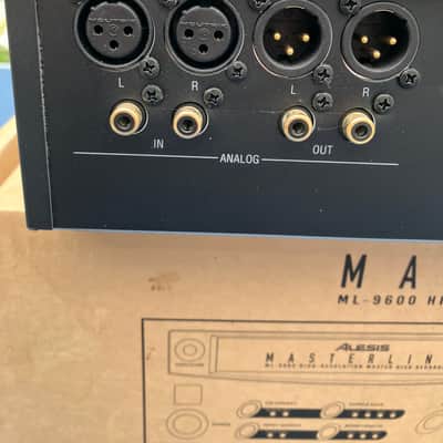 Alesis Masterlink ML-9600 High Resolution Master Disk Recorder 2000s - Black image 6