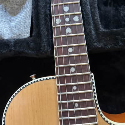 Mondell Custom Guitars Checkerboard Heart Custom Zemaitis Style 2022 - Natural image 4