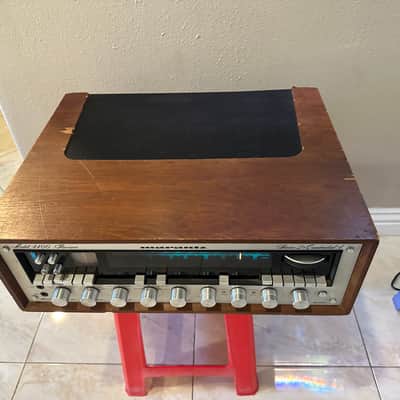 Marantz Model 4400 50-Watt Quadraphonic Solid-State Receiver 1974 - 1978 - Silver with Wood Case image 7