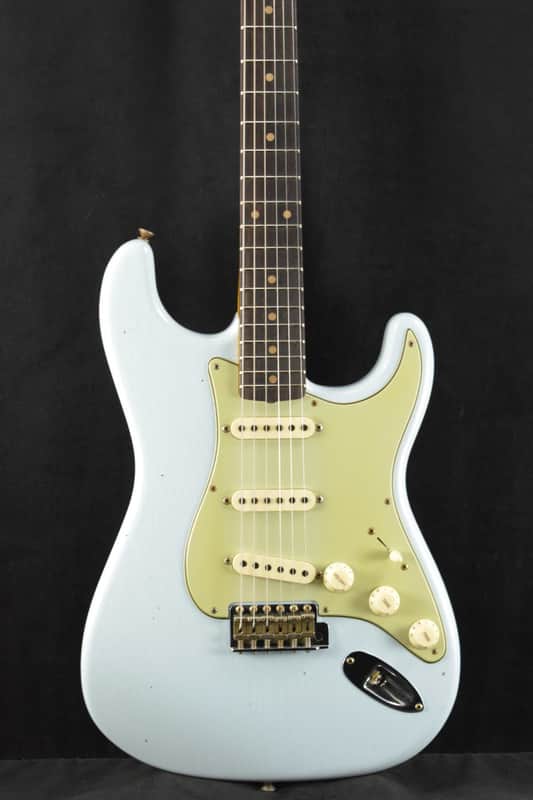 Mint Fender Custom Shop '59 Special Stratocaster Journeyman Relic - Super Faded Sonic Blue image 1