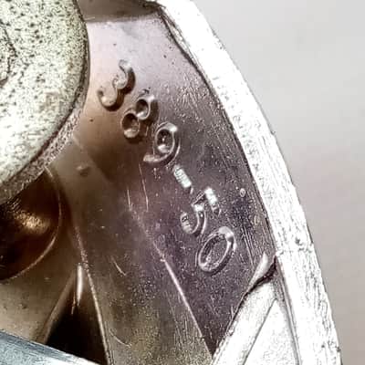 Premier 60s Lokfast Bass Drum Single Ratchet Tom Post Arm Receiver Mount #389-50 image 2