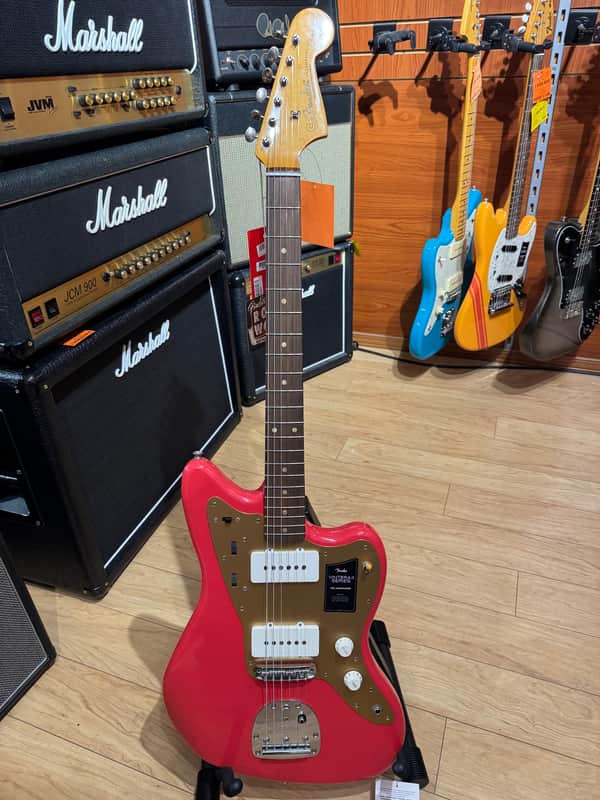 Fender Limited Edition Vintera II Road Worn '50s Jazzmaster 2025 - Fiesta Red