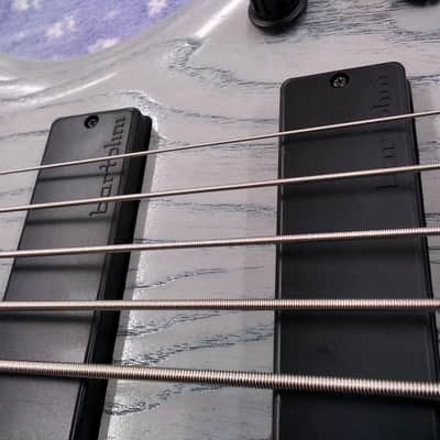Bartolini ! Ibanez SSR645 Transparent White Low Gloss 2019–2022 image 3