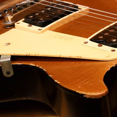 Gibson Les Paul Studio '50s Tribute Heavy Relic - 2016 - Satin Gold Top 45843 image 14