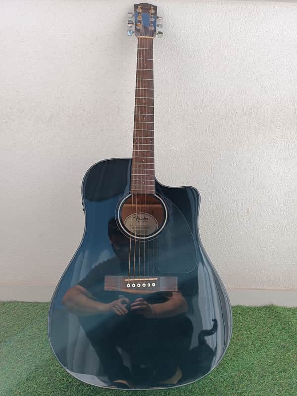 Fender CD-60CE - Black image 1