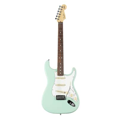 Fender Jeff Beck Stratocaster Electri c Guitar, Surf Green - Electric Guitar image 2