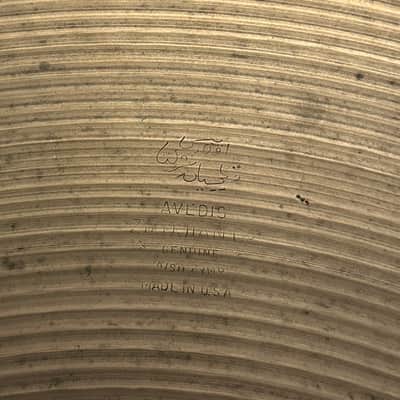 Zildjian 22" A. Zildjian Hollow Logo Ping Ride Cymbal 1978 - 1982 - Traditional image 6