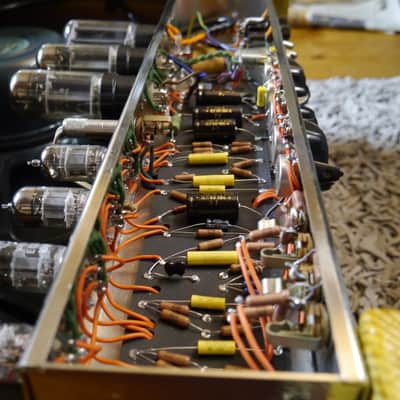 Fender Low Power Tweed Twin 5E8-A 2x12 TAD Tube Amp with Jensen AlNiCo5 Speakers image 9