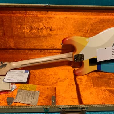 Crash 1 Eric Clapton Fender Stratocaster guitar 2021 - Hand Painted Strat vintage design non standard made in USA one image 4
