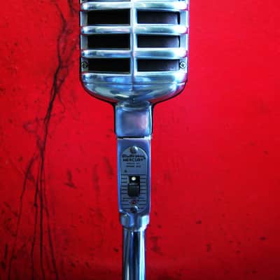 Vintage 1950's Electro-Voice 611 Mercury Omnidirectional Dynamic Microphone Hi Z w Belden cable 911 610 910 image 3