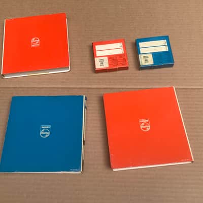 5 x Philips Vintage Reel analog tape vintage recording reels tapes image 9