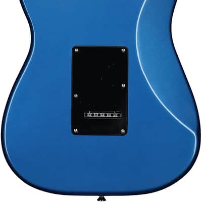 Squier Affinity Stratocaster Electric Guitar, with Maple Fingerboard, Lake Placid Blue image 5
