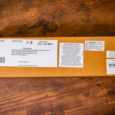 Shure AD2/Audix OM5/SoundTools Axient Digital Wireless Microphone (G57 Band) - Like New/Unused/NOS image 2