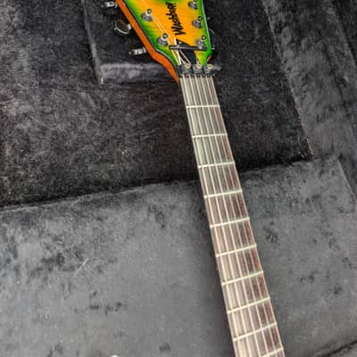 Washburn Funky monkey dimeslime D3 spec 2014 - Dimeslime finish image 2