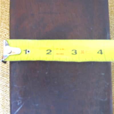 Vaughncraft W4.5 10" Large Mahogany Wood Block - Vintage image 6