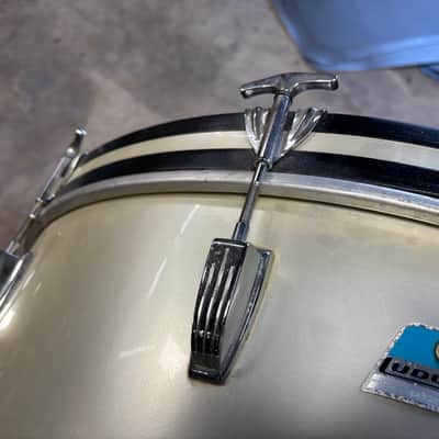 Ludwig Virgin 3 ply 70’s Silver Silk Bass Drum image 6
