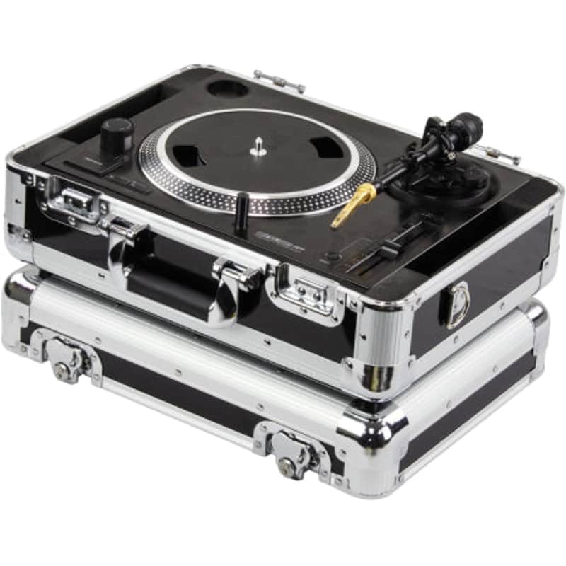 Odyssey KRP7BLK | KROM Series Case for Reloop RP7 | Black Aluminum Carrying Case image 1