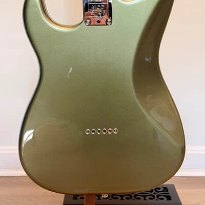 Fender  Stratocaster  2021 - Jade Pearl Metallic HSS EMG Kirk Hammett Pickguard image 8
