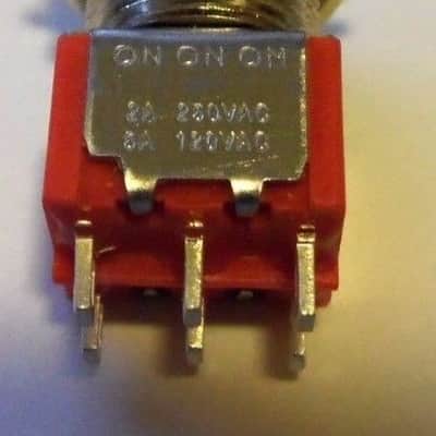 Pickup Selector Toggle Toggle switch Nickel long fat bat image 4