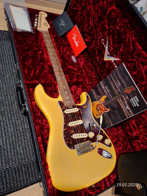 Fender Custom Shop '65 Stratocaster - Nocaster Blonde image 1