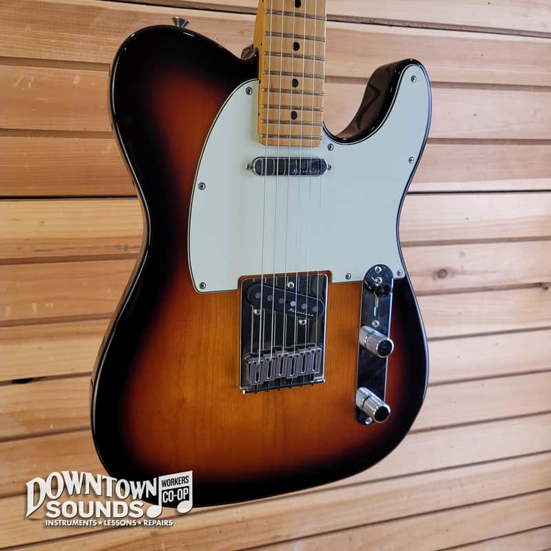 2021 Fender Player Plus Telecaster with Fender Deluxe Gig Bag - 3-Color Sunburst, 7lbs 15oz image 1