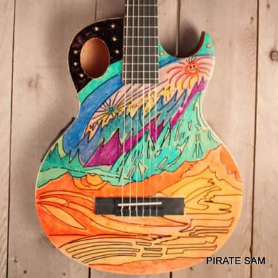 WASHBURN Festival CUSTOM ART Guitar - EACT42S Classical Thinline image 3